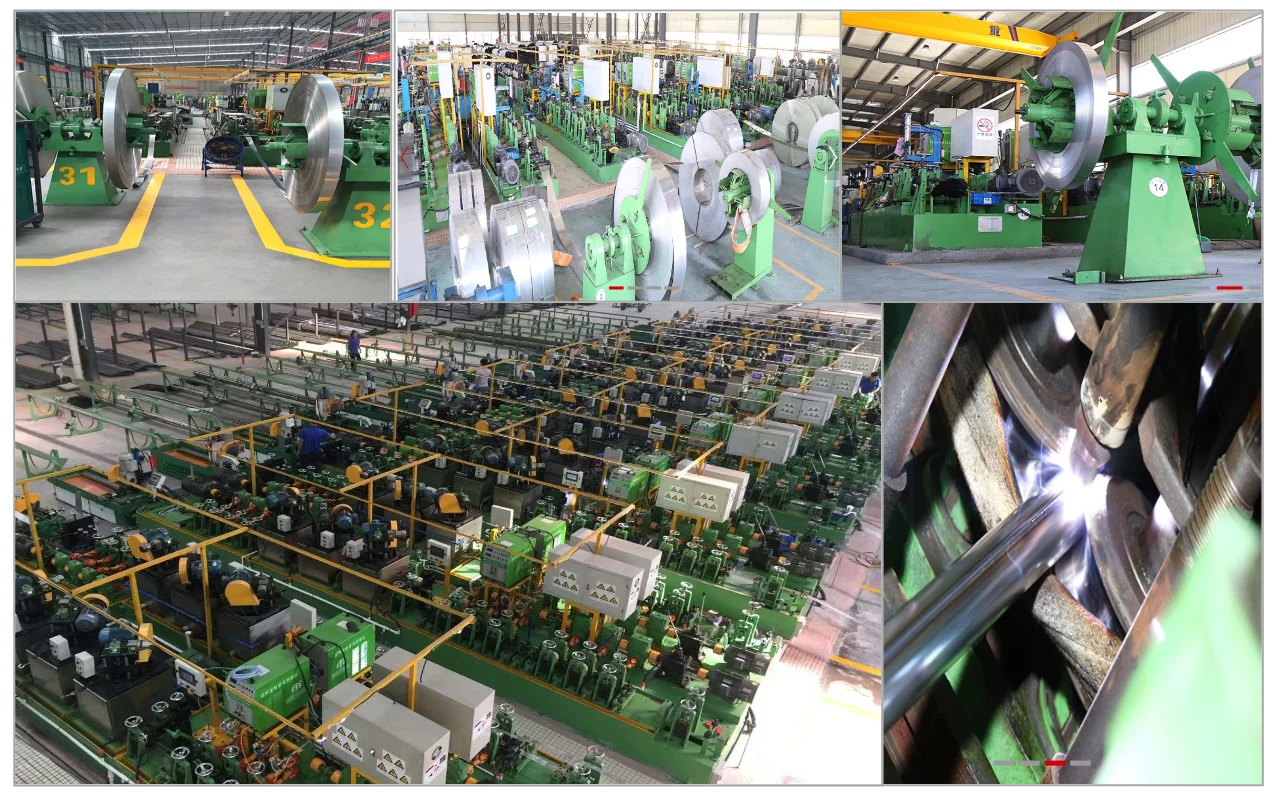 Large Size Stainless Steel Tube workshop
