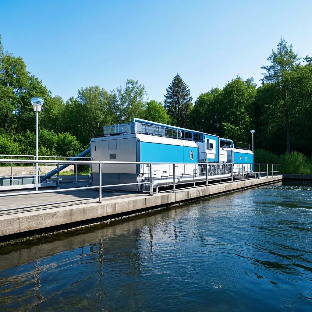 Rostfritt stålrör för avloppsreningsutrustning
